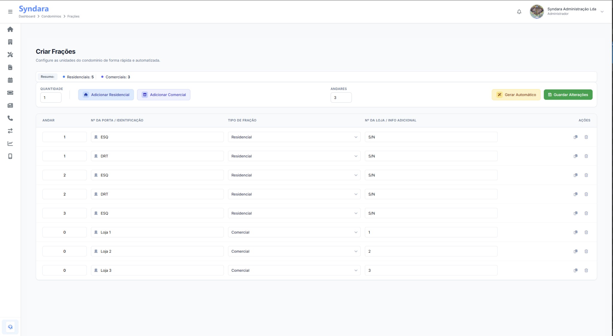 Frações Web - Criação